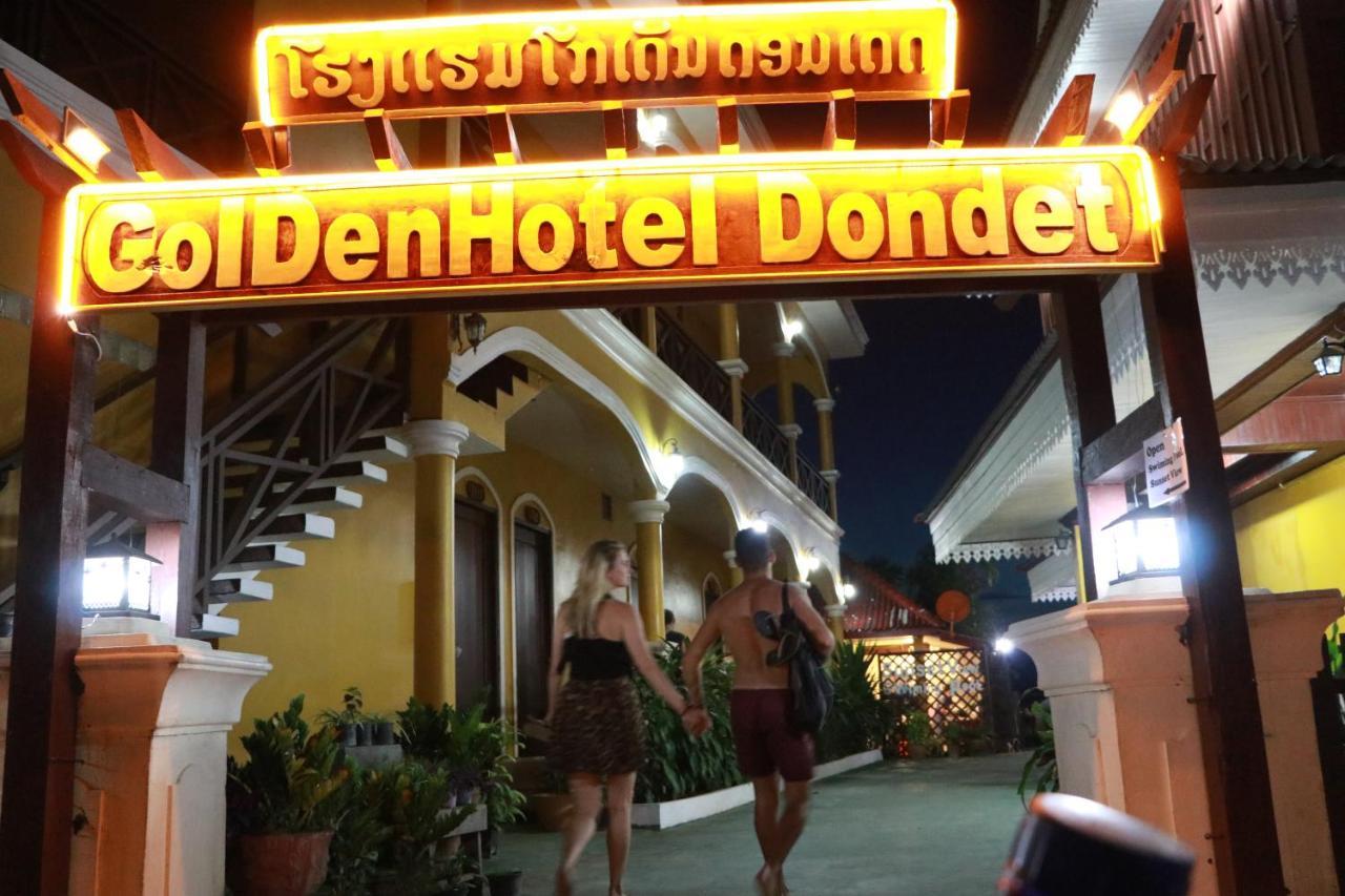 Golden Hotel Dondet Muang Không Eksteriør billede